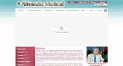 Desktop Screenshot of afroindiamedical.com